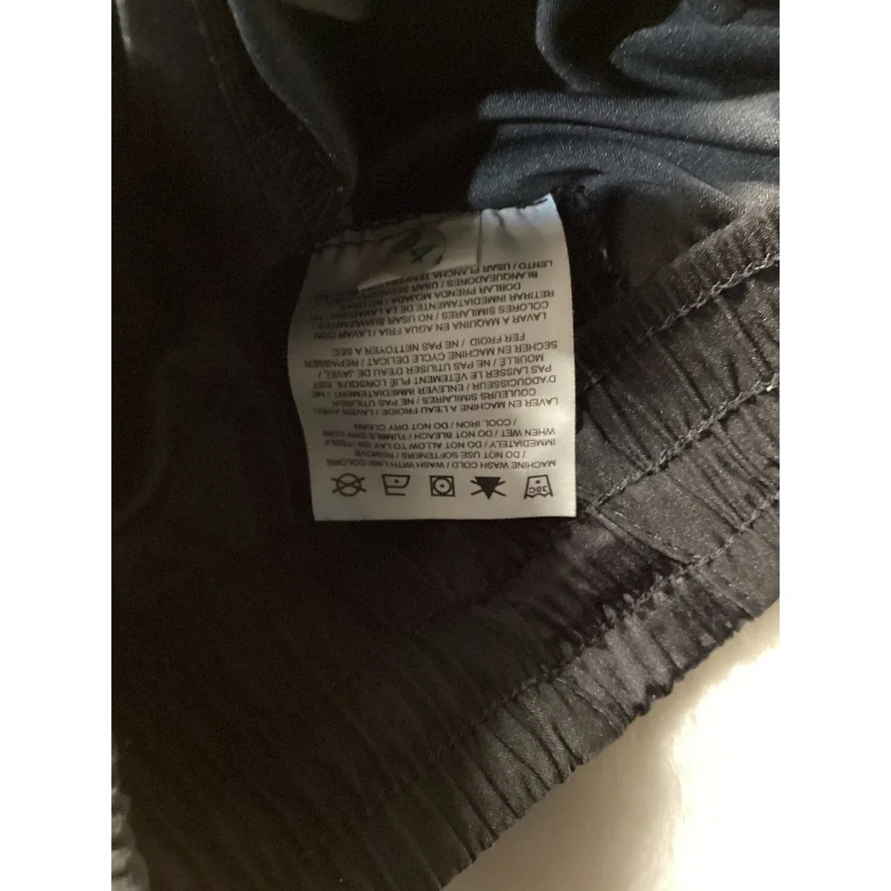 Nike Dri-FIT Track Pants Men Size S Black Excellent Zippered Pockets Joggers